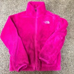 Girls Size 7/8 Fuzzy North Face